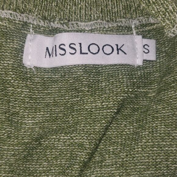 Miss look Knitted Sweater Tops Women's Autumn Winter Warm Pullover Sweater - Picture 6 of 6